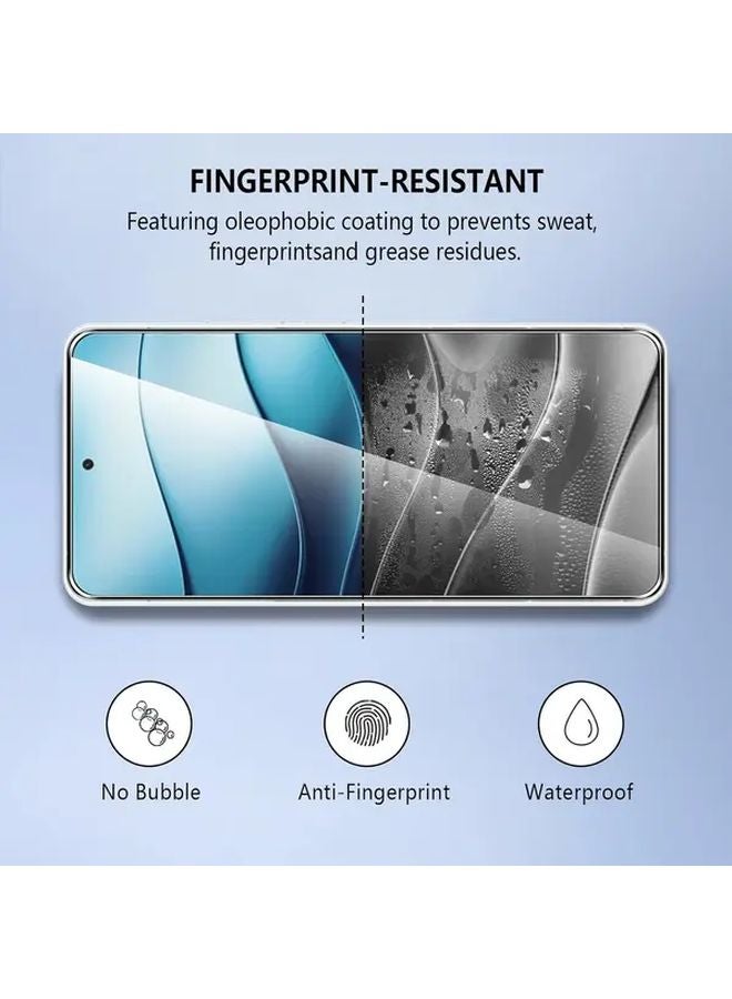 3 Pack Tempered Glass Screen Protector For Xiaomi Redmi Note 13 Pro 4G Anti Scratch Bubble Free - Image 5